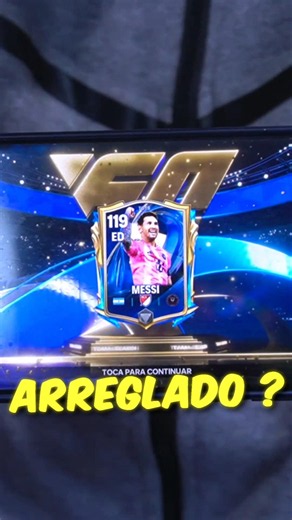 #Messi 🇦🇷 119 OVR in #FCMobile from the #TOTS event + #NicoPaz and Lautaro #Martinez from FIFA MO...