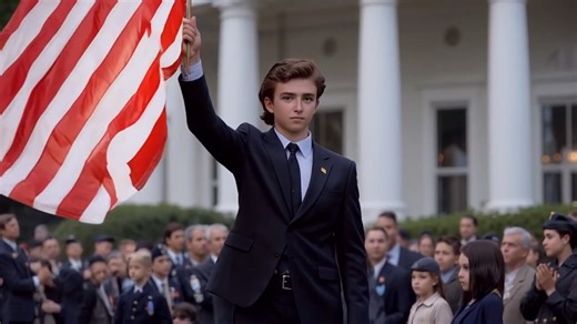 God Bless America - (Barron Trump Singing Imagined) | The World Changer
