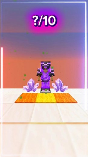 Rate This Amethyst Armor Trim Setup! 😍 | Minecraft Customization