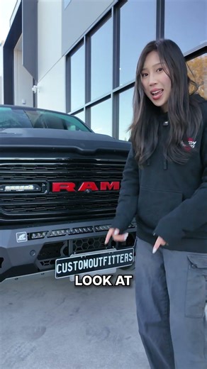 Dodge RAM Limited Build - Custom Grille Lights, Bull Bar, Light Bar, Blackvue dashcam