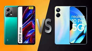 Poco X5 5G Vs Realme 10 Pro 5G: Specs, Display, Features, Compared