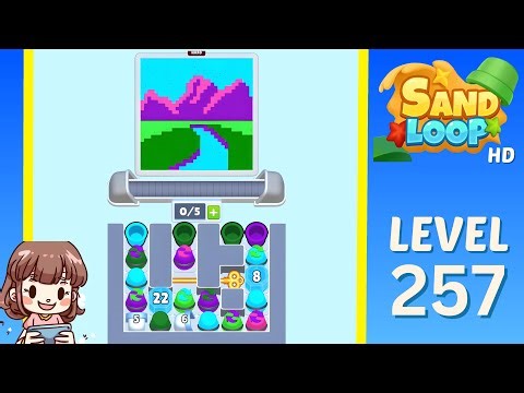 Sand Loop Level 257 Solution Walkthrough