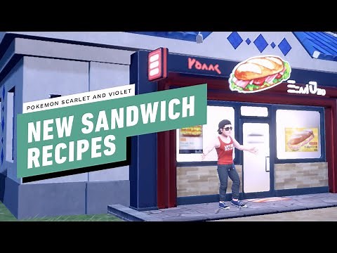 Pokemon Scarlet and Violet - How to Get New Sandwich Recipes