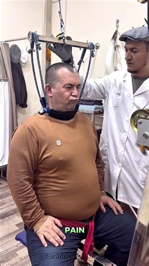 Why People Lie on a Spine Stretching Machine 🤯