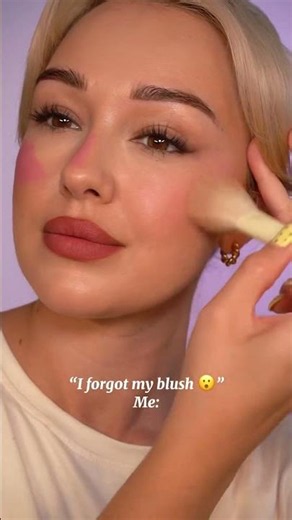 Emergency blush hack! ❤️✨