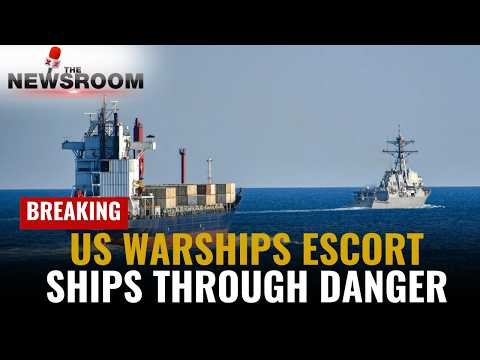 LIVE:US Escorts Tankers Through Hormuz As Naval Forces Secure Key Shipping Route | NewsX World