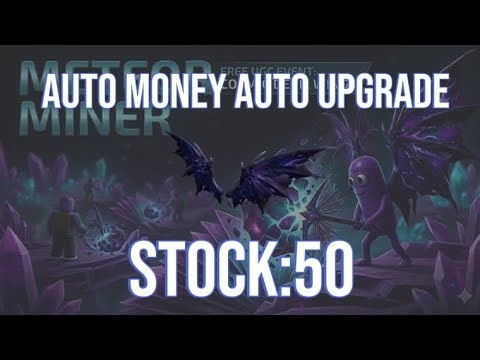 [FREE UGC] Meteor Miner Script - Auto Money - Auto Upgrade