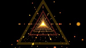 Download Abstract Triangle Tunnel Background Animation for free