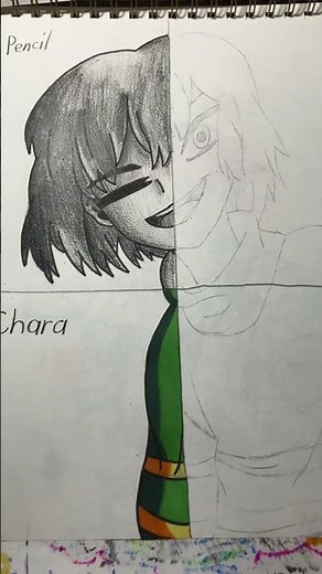 Drawing Chara in 4 different styles! (Part 2/Chara)