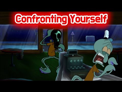 fnf Confronting Yourself but Impostward andSquidward sing it