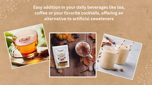 AKI Canadian Maple Sugar Granulated - Light Brown Color (2.2lbs/1kg) - Made from Grade A Maple Syrup, Ideal in Vitamins & Antioxidants to Increase Overall wellness- GMO free & Vegan - Ideal Substitute for Tea, Coffee, Smoothie, Cocktails & other Beverages