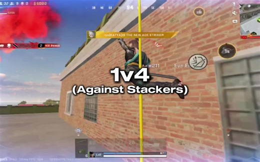 1vs4 against stackers #bloodstrikemobile #bloodstrikeclips #bloodstrikeproject #bloodstrikegameplay #bloodstrike