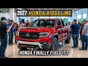 5 Huge Reasons the 2027 Honda Ridgeline Could Change Everything