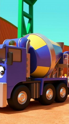 London Bridge Is Falling Down! #forkids | Digley and Dazey #shorts | Kids Construction Truck Cartoon