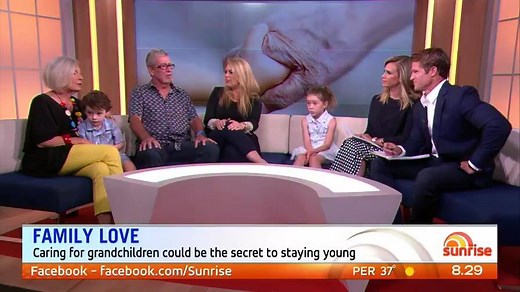 Study finds caring for grandchildren adds to a person's life expectancy. More videos: http://yhoo.it/1XCqaoX #sun7 | Sunrise