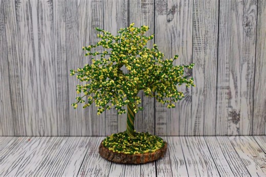 Yellow and Green Wire Tree - Etsy