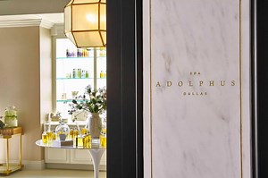 The iconic The Adolphus Hotel's stunning spa completes the restored and reinvigorated property. Read the full story here: http://bit.ly/2hG7iqJ | American Spa