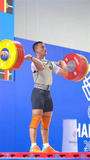 Rizki Juniansyah 🇮🇩 (79kg Indonesia) (C&J- 205kg ) #shorts #weightlifting #viral #iwf