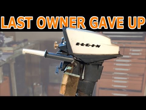 1960 18hp Elgin Outboard Revival