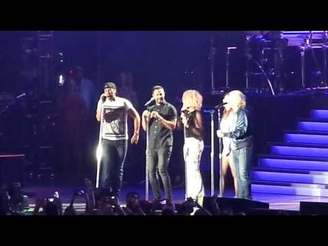 Luke Bryan, Karen Fairchild, Home Alone Tonight, Little Big Town, Thinking Out Loud, Lets Get It On