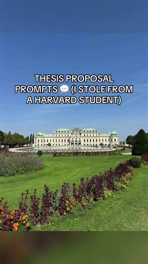 Guide to Crafting Your Thesis Proposal