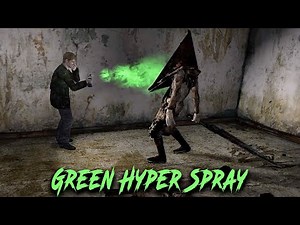 Silent Hill 2 - Green Hyper Spray VS All Bosses - Hardest Difficulty