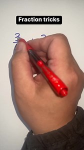 Adding fractions | how to subtract fractions #fractions #fraction #mathtricks #math #maths #reels | Math Tricks