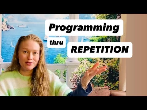The implications of programming thru repetition