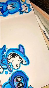 Watch Me Draw Snoopy as a Shark 🦈✨