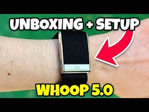 How to Set-Up Whoop 5.0 - Unboxing, Pair and App Setup