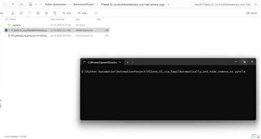 Built Python app for automatic screenshot tracking and emailing | Vishal Verma posted on the topic | LinkedIn