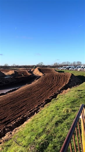 Ice Slanting Round Fatties in Motocross Action