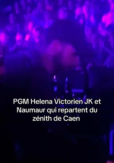 PGM et Helena quittent le concert au Zénith de Caen