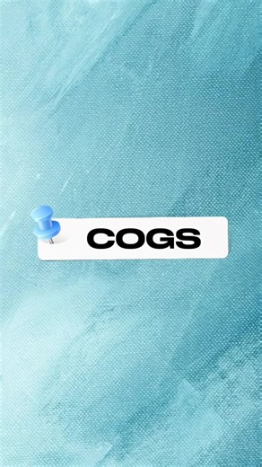 Cost of goods sold explains how inventory costs move through a business during a period, showing what portion of inventory was sold and expensed. #accounting #finance #businessmajor #college