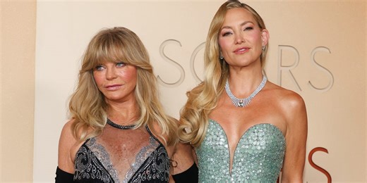 Kate Hudson and Goldie Hawn Have a Sweet Mother-Daughter Date at the 2026 Oscars