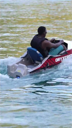 Riding the Waves! My Mini Jet Ski Adventure! #oryxearth#jetboat #jetski #watersports