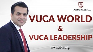 18 reactions | Leaders of the future must understand the concepts of VUCA World and VUCA Leadership because VUCA times call on leaders to raise their game and plant the seeds for a better future ahead. #jibranbashirleadershipinstitute #jbli #leadership #inspiration #successtips #vuca #world #Volatality #change #leadershipdevelopment #LeadershipSkills #LeaderCreateLeader #thought #thoughtleadership #businessconsultancy #grow #session | Jibran Bashir Leadership Institute | Facebook