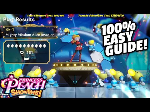 Princess Peach Showtime | Mighty Mission Alien Invasion | Easy Guide