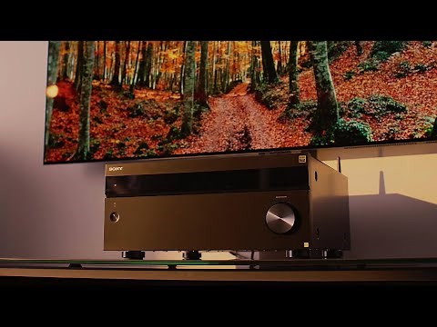 Sony ES STR-AZ3000ES 8K home theater receiver | Crutchfield
