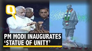 150K views · 435 shares | PM Modi on Wednesday, 31 October unveiled Sardar Patel's 'Statue of Unity' on the bank of river Narmada in Gujarat's Kevadiya. Read the full story here: https://bit.ly/2ETsDN6 | The Quint | Facebook