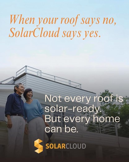 Your roof doesn’t need to be perfect. Your solar solution already...