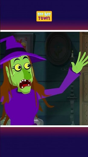 Witch Gets Angry On Jumping Skeletons #spooky #kidssongs #teeheetown