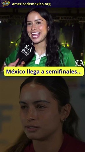 🔥 Scarlett Camberos dreams big: She wants Mexico to be world champions! 🇲🇽🏆