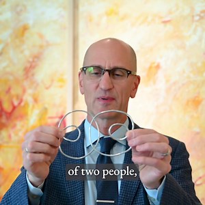 Art is an expression of freedom, a hallmark of open and free democracies. We were delighted to host artist Michael Schultheis at our recent Art in Embassies, US Department of State exhibition. Below he explains how blending of mathematics and geometry can inform our human connections 👇 | The U.S. Mission to the European Union - USEU Brussels