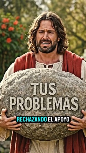 deja tus problemas con él #mensaje
