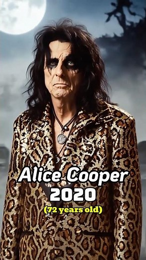 Alice Cooper: Age Evolution (1948-2025) 🐍 #AliceCooper #ShockRock