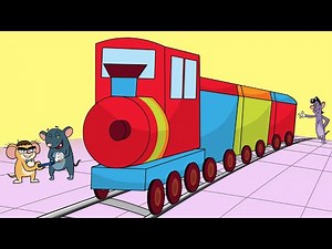 Rat A Tat - Toy Train Ride with Rats - Funny Animated Cartoon Shows For Kids Chotoonz TV