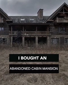 I Bought An Abandoned Log Cabin Mansion (Off-grid Estate) #realestate #logcabin #home #house #abandoned | Kyle Mcgran