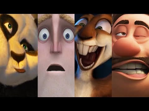 1 Second from 32 Animated Movies