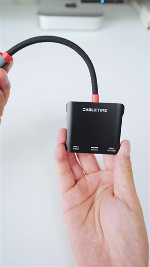 Play anywhere, connect everywhere. ⚡ The CABLETIME 3-in-1 Dock Station transforms your Switch 2, Steam Deck, or phone into a big-screen experience — anytime, anywhere. ✅ 4K HDMI output ✅ 100W PD fast charging ✅ Compact & travel-ready Level up your setup. 🎯 #Cabletime #GamingDock #NintendoSwitch2 #GameAccessory #TechGadget #GamingSetup | CABLETIME